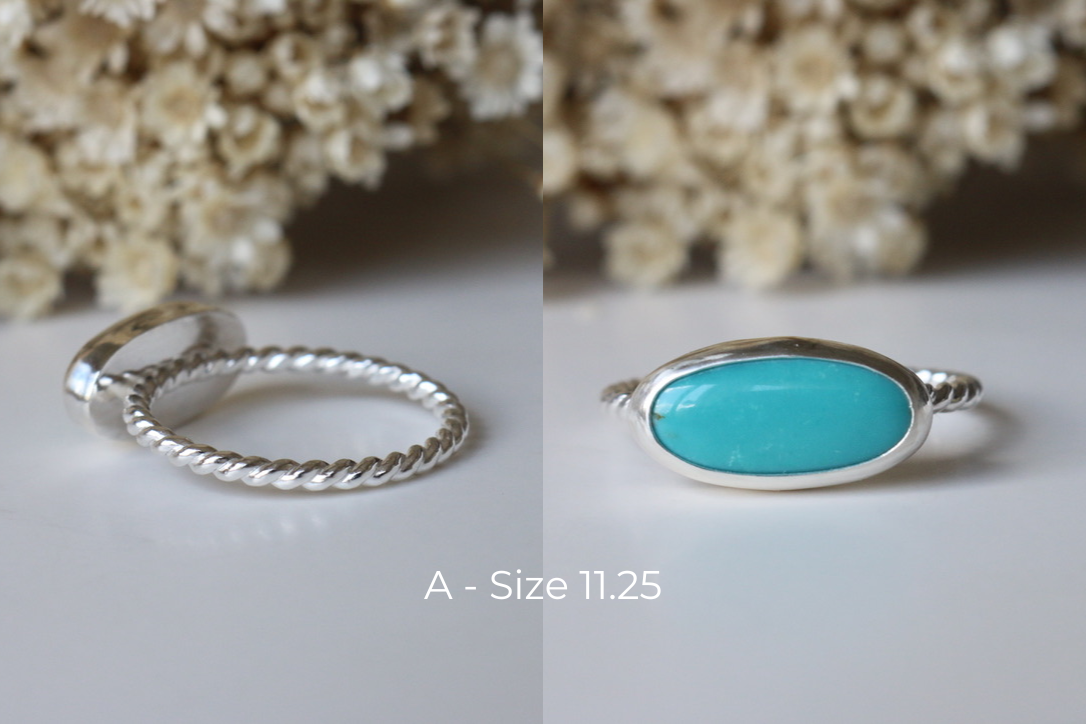 Carico Lake Turquoise Ring