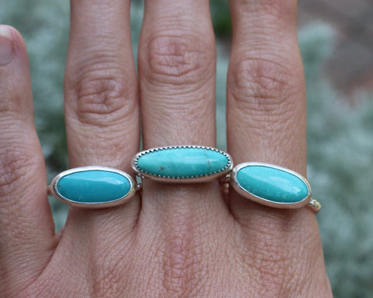 Carico Lake Turquoise Ring