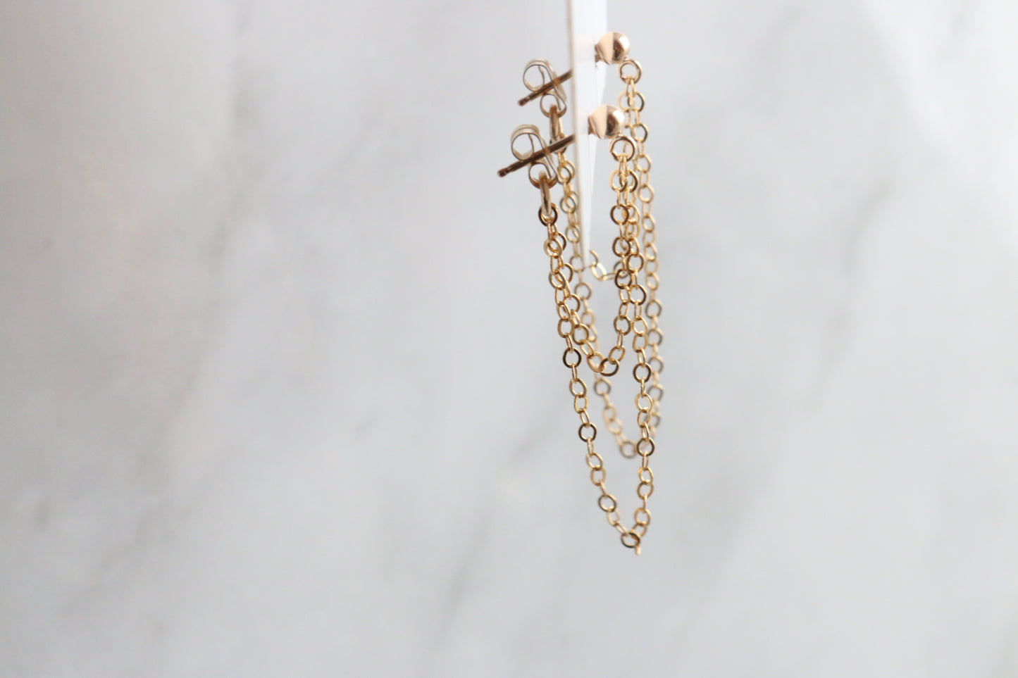 Double Chain Earrings