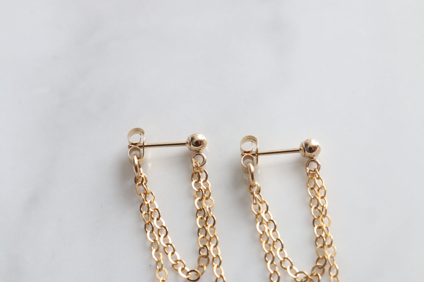 Double Chain Earrings