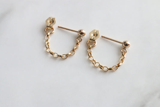 Small Chain Earrings