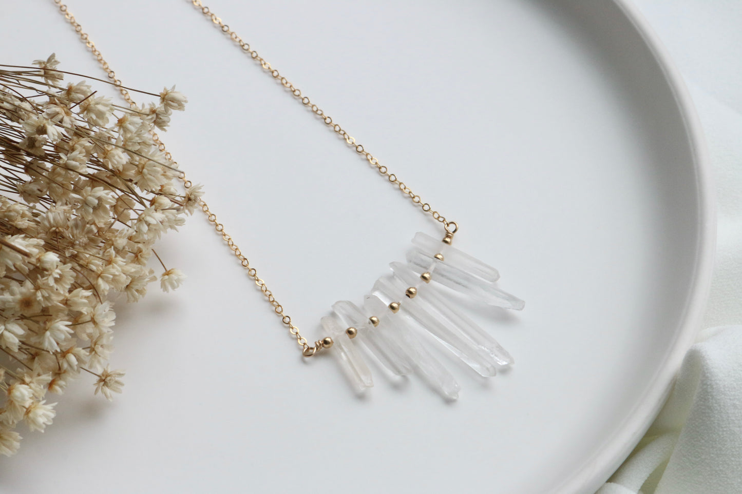 Quartz Point Necklace