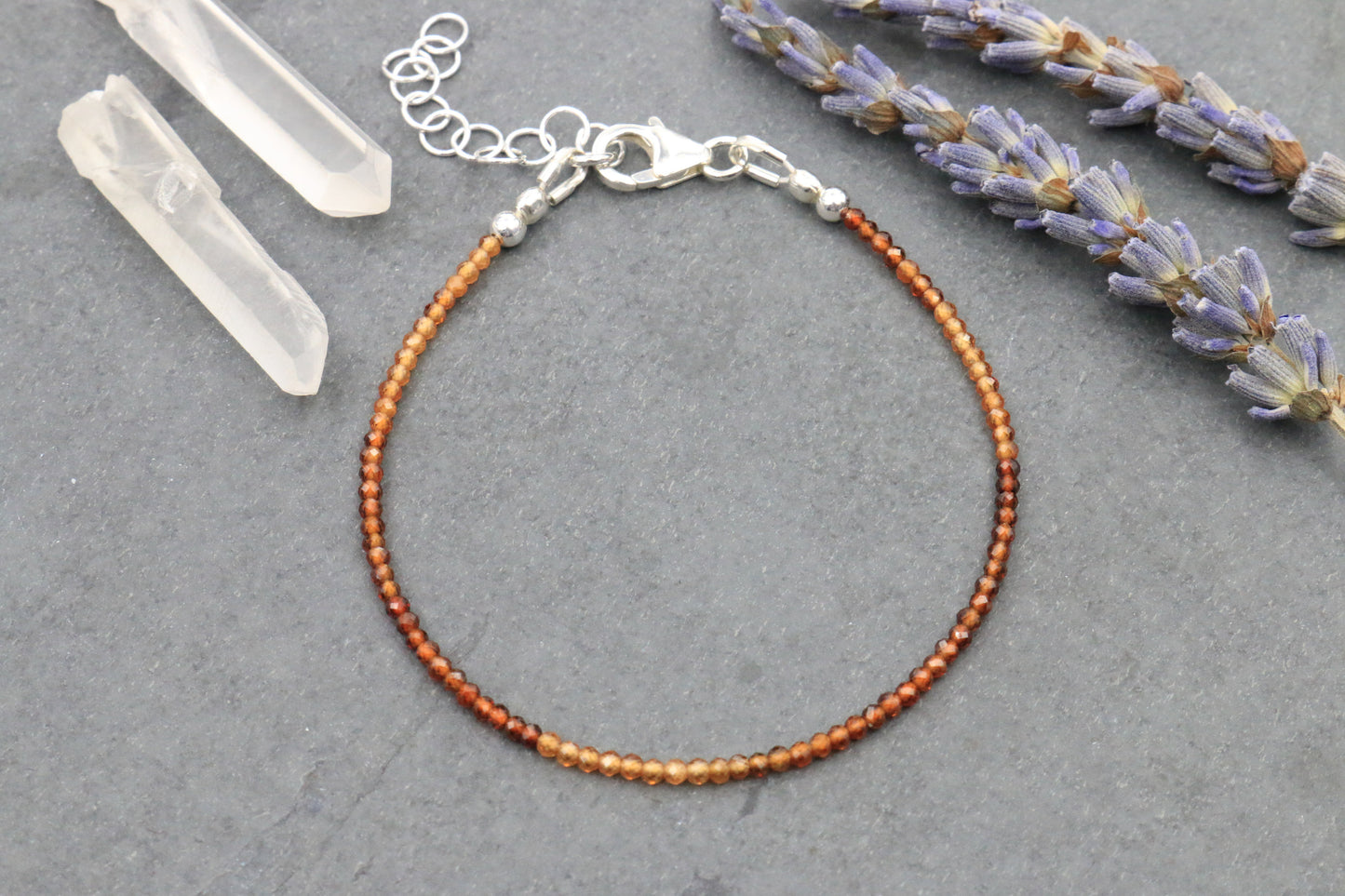 Hessonite Garnet Bracelet