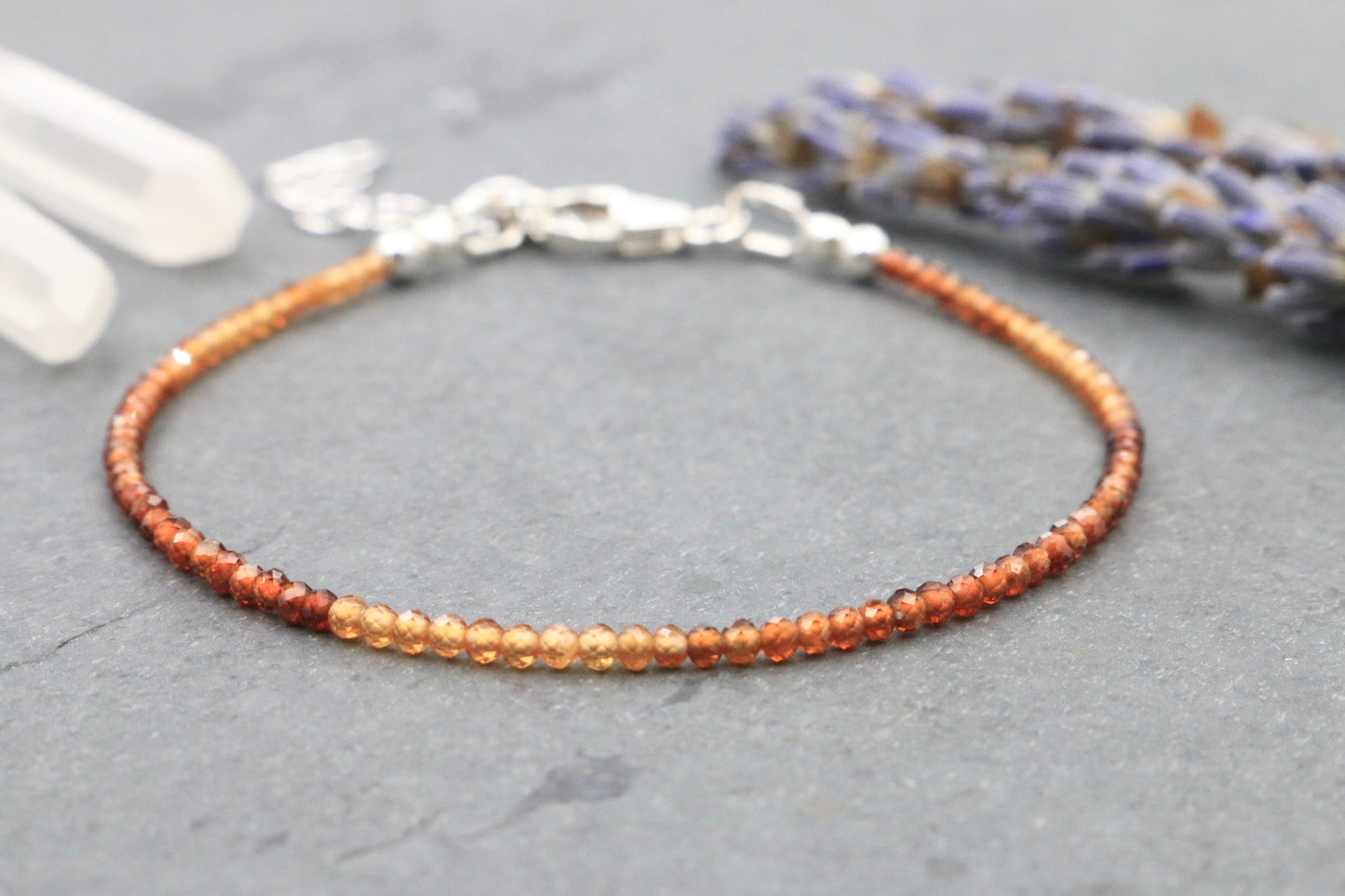 Hessonite Garnet Bracelet